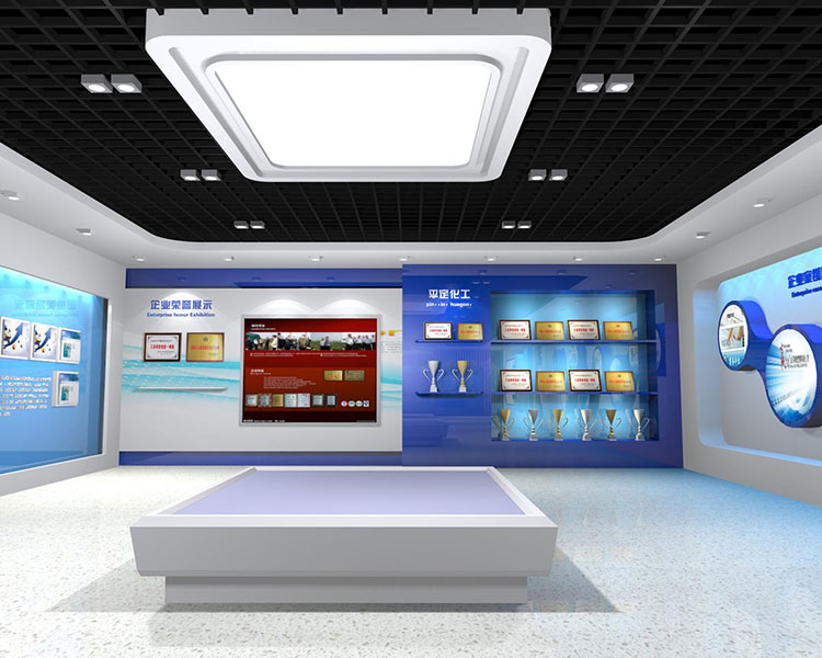 蓝鼎艺展展览咨询企业展厅设计如何让人眼前一亮？