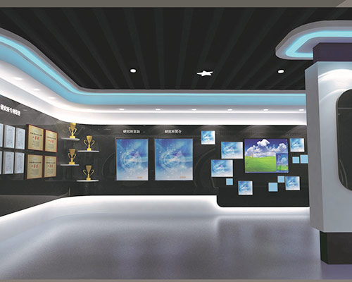 太原市警盾科学信息研究所成果展示厅设计